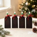 Wooden Pendants Christmas Wooden Ornaments