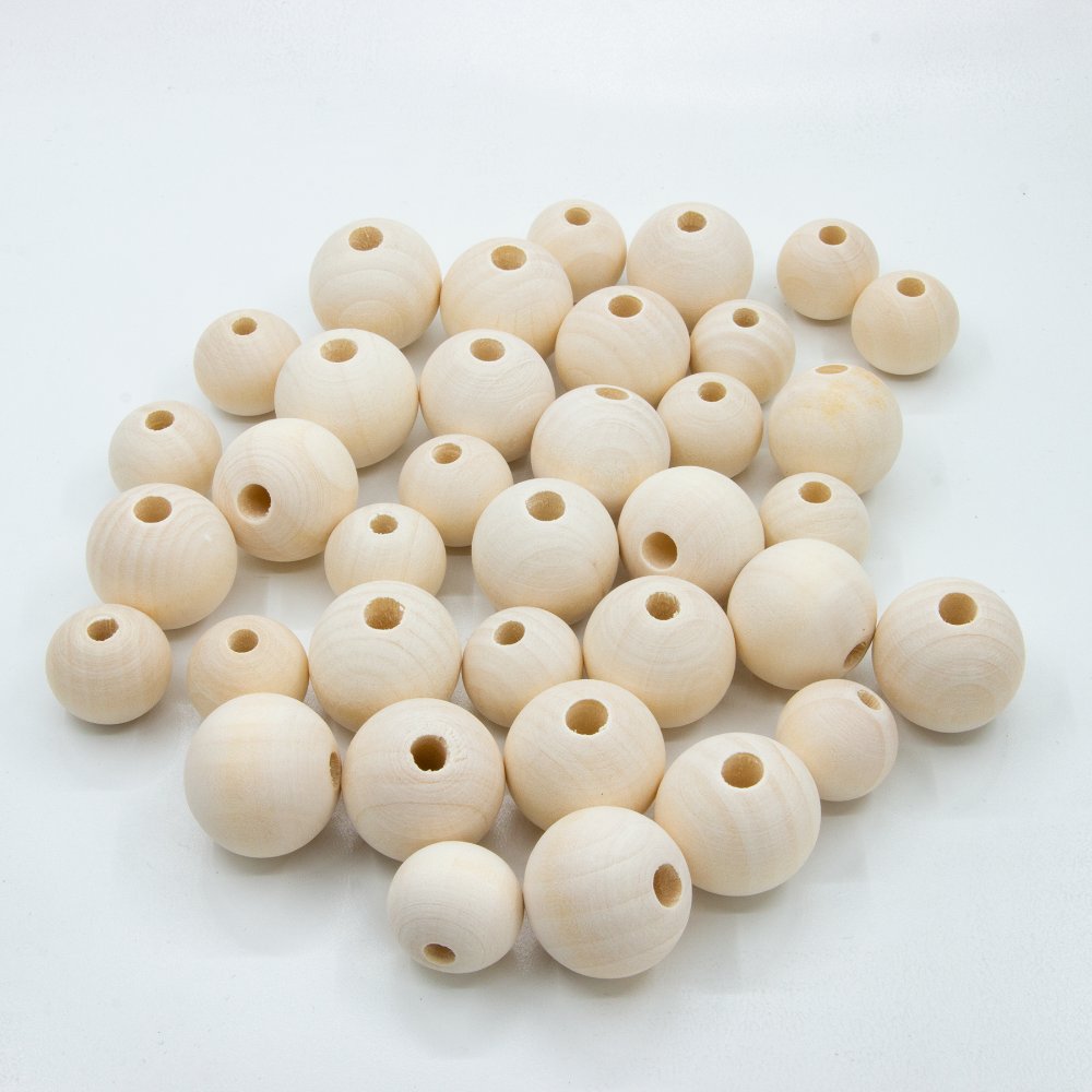 Wooden Loose Beads Lotus Wood Loose Beads