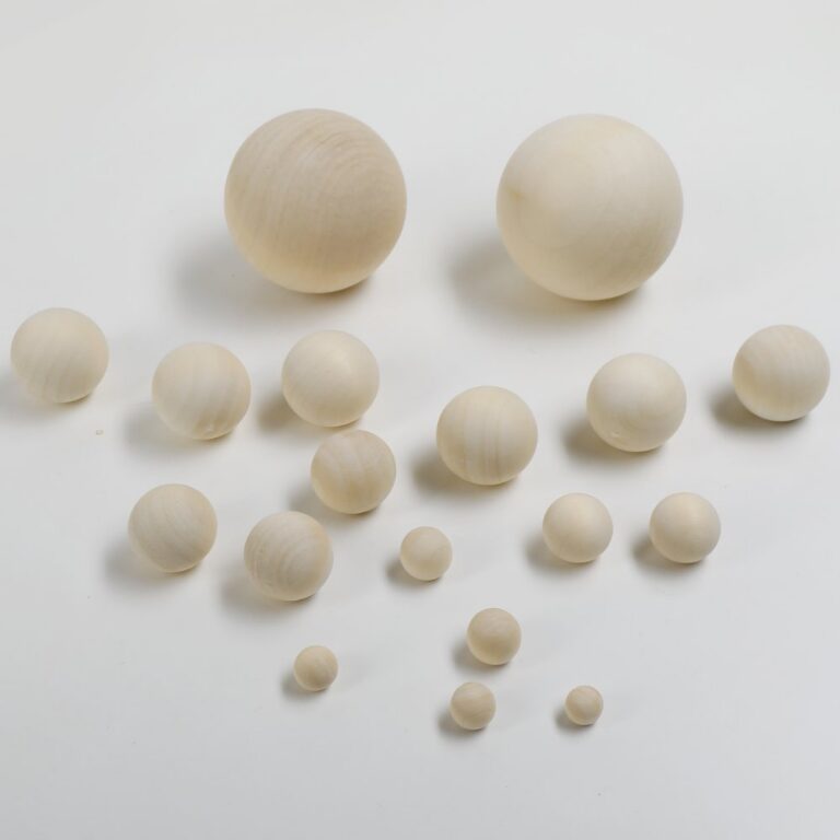 Wooden Loose Beads Solid Lotus Wood Balls